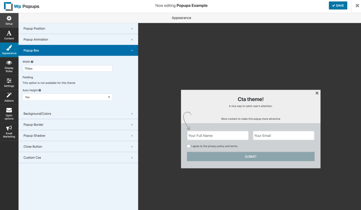 wp popups plugin