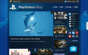 Wordpress Example: Playstation Blog