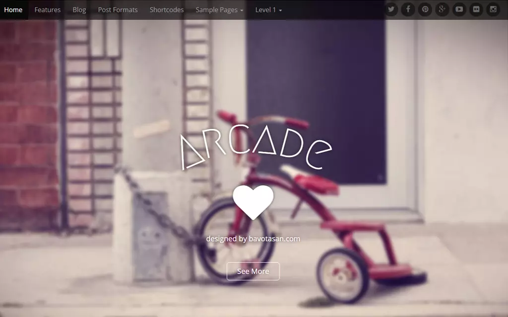 arcade wordpress business templates