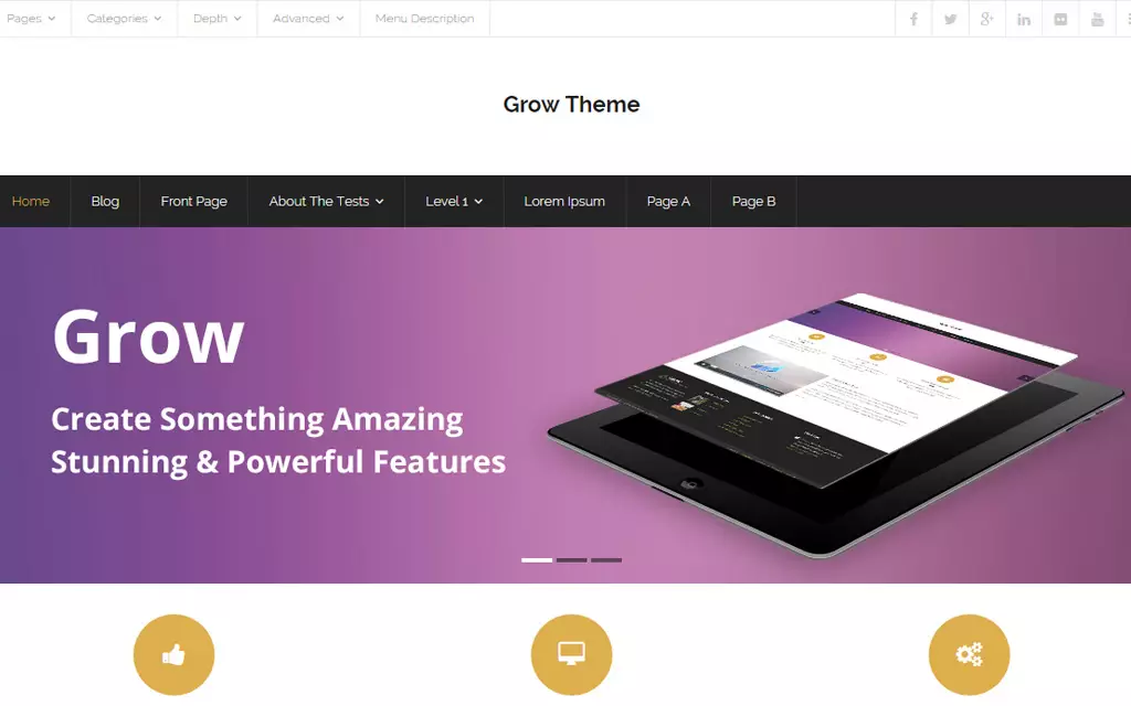 Grow Theme